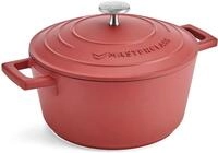 MasterClass Kasserolle MasterClass, Aluminiumguss, 2,5 Liter, rund,