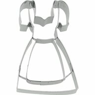 Birkmann Ausstechform Dirndl 9 cm, Edelstahl