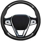 LuxusKollektion Lenkradbezug Lenkradbezug Anti Rutsch Auto Universal Schwarz in