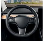 LuxusKollektion Lenkradbezug Lenkradbezug D Typ 3. Schwarz D-Form 1.Kleine...