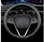 LuxusKollektion Lenkradbezug Lenkradbezug Nappaleder Anti Rutsch 15 Zoll Auto...