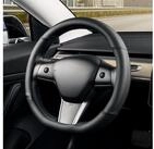 LuxusKollektion Lenkradbezug Lenkradbezug D Typ 3. Schwarz D-Form 2.Standard