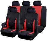 LuxusKollektion Autositzbezug Sitzbez&uuml;ge Auto Universal Rot/Schwarz Set