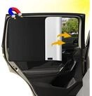 LuxusKollektion Autosonnenschutz Sonnenschutz Auto Vorhang 2 St&uuml;ck magnetisch...