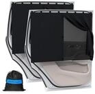 LuxusKollektion Autosonnenschutz Sonnenschutz Seitenscheibe magnetisch 2er 99...