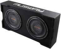 Musway MUSWAY MF210Q4 Geh&auml;usesubwoofer 25 cm Auto-Subwoofer