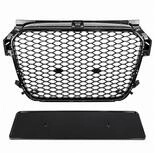 LLCTOOLS Frontsto&szlig;stange Frontgrill Passend f&uuml;r Audi A1 8X 11&ndash;15 Schwarz...