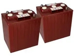 Trojan 2x Traktionsbatterie Trojan TE35 6V 245Ah Deep Cycle AP-Anschluss...