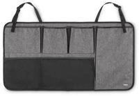 Hama Aufbewahrungstasche Auto Kofferraum Organizer f&uuml;r R&uuml;ckwand gro&szlig;, Schwarz