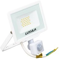 LUXULA LED Flutlichtstrahler LUXULA LED Fluter 20 W 4000 K Neutralwei&szlig; Wei&szlig;,...