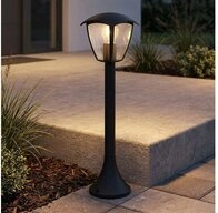 V-TAC Au&szlig;en-Stehlampe, Leuchtmittel inklusive, Warmwei&szlig;, LED...