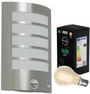 Oktaplex lighting Au&szlig;en-Wandleuchte Alto E27 Wandlampe mit Bewegungsmelder 7m...