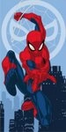 Tinisu Handtuch Spiderman Handtuch Strand Marvel Badetuch 70x140cm
