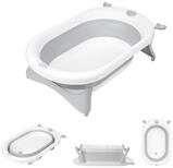 Kikkaboo Babybadewanne Foldy, faltbar, Wasserablauf, ab Geburt, rutschfeste...
