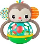 Bright Starts Greifspielzeug Grab & Giggle Monkey&trade; Multi-Sensory Toy, mit...