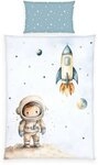 Baby Best Babybettw&auml;sche Kleiner Astronaut, Renforc&eacute;, 2 teilig,...