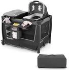 COSTWAY Baby-Reisebett, 1-tlg., Babybett, Tragbares Beistellbett, mit...