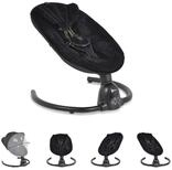 Moni Babywippe Clarissa, 5 Schaukelgeschwindigkeiten, Bluetooth, Fernbedienung,...