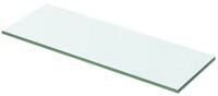 vidaXL Wandregal vidaXL Regalboden Glas Transparent 50x12 cm