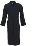 Carl Ross Unisex-Bademantel 25100, Langform, Baumwolle, Kimono-Kragen, G&uuml;rtel,