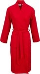 Carl Ross Unisex-Bademantel 25100, Langform, Piqu&eacute;, Kimono-Kragen, G&uuml;rtel,