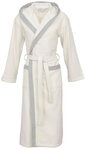 Carl Ross Unisex-Bademantel 40300, Midil&auml;nge, Walkfrottier, Kapuze, G&uuml;rtel,