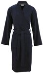 Carl Ross Unisex-Bademantel 41110, Midil&auml;nge, Walkfrottier, Kimono-Kragen, G&uuml;rtel,