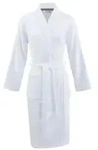 Carl Ross Unisex-Bademantel 41110, Midil&auml;nge, Walkfrottier, Kimono-Kragen,...