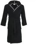 Carl Ross Unisex-Bademantel 41310, Midil&auml;nge, Walkfrottier, Kapuze, G&uuml;rtel,