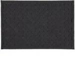 Rhomtuft Duschmatte Seaside, H&ouml;he 6 mm, 100% Baumwolle grau 60.00 cm x 90.00...