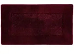 Rhomtuft Badematte Versailles, H&ouml;he 20.00 mm, 100% Polyacryl rot 65.00 cm x...
