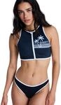 Roxy Crop-Bikini-Top The Retro Essentials Crop Top schwarz L