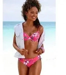 LASCANA B&uuml;gel-Bikini-Top Malia, mit tropischem Print