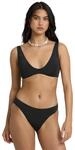 Triangel-Bikini-Top BILLABONG "Sol Searcher Scoop Tank", Damen, Gr. XS, schwarz,