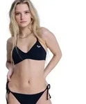 Roxy Triangel-Bikini-Top Solid Essentials Athletic Tri schwarz L