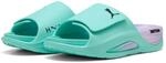 Badesandale PUMA "NITROCAT SLIDE V HYROX", Gr. 37, gr&uuml;n (intense mint, light