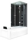 AcquaVapore Grossraumdusche Whirlpool Dusche Kombination K05-L32-WP 180x90 cm,