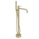 wohnwerk.idee Badarmatur Freistehende Badewannenarmatur Foster Gold Matt...