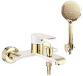 wohnwerk.idee Wannenarmatur Badewannenarmatur Wasserhahn Badewanne Wei&szlig;...