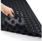 LuxusKollektion Badematte Badewannenmatte Antirutsch Saugn&auml;pfe 100 x 40 cm