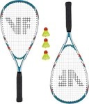 VICFUN Badmintonschl&auml;ger Speed Badminton Set 100 Field