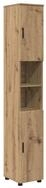 vidaXL Badezimmerspiegelschrank Badezimmerschrank mit Speicher Artisan-Eiche 30...
