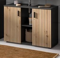 Inn.Furn Waschbeckenunterschrank Livia (Waschtisch Unterschrank in Artisan...