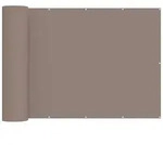vidaXL Balkonsichtschutz Balkon Sichtschutz 180 x 200 cm Stoff mit...