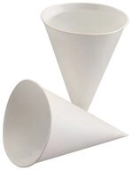 PAPSTAR Einwegbecher 5000 x Spitzbecher Zuckerrohr 120 ml &Oslash; 7,5 cm 10,5 cm...