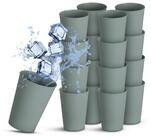 ProHome Mehrwegbecher Trinkbecher BPA Frei 0,2 - 0,4 Liter, Kunststoff,...