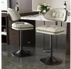 LuxusKollektion Barhocker Barhocker Barstuhl R&uuml;ckenlehne Esszimmer...