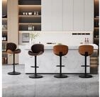 LuxusKollektion Barhocker Barhocker H&ouml;henverstellbar Kunstleder Drehstuhl...