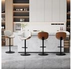 LuxusKollektion Barhocker Barhocker h&ouml;henverstellbar Kunstleder Drehstuhl...
