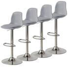 LuxusKollektion Barhocker Barhocker h&ouml;henverstellbar drehbar R&uuml;ckenlehne...
